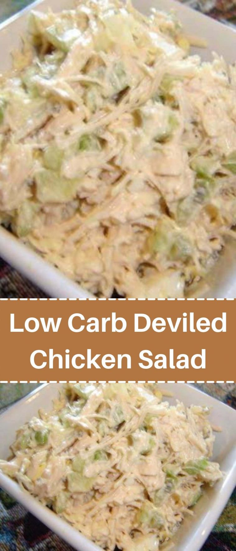 Low Carb Deviled Chicken Salad
