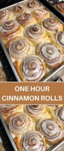 OUTNUMBERED ~ ONE HOUR CINNAMON ROLLS