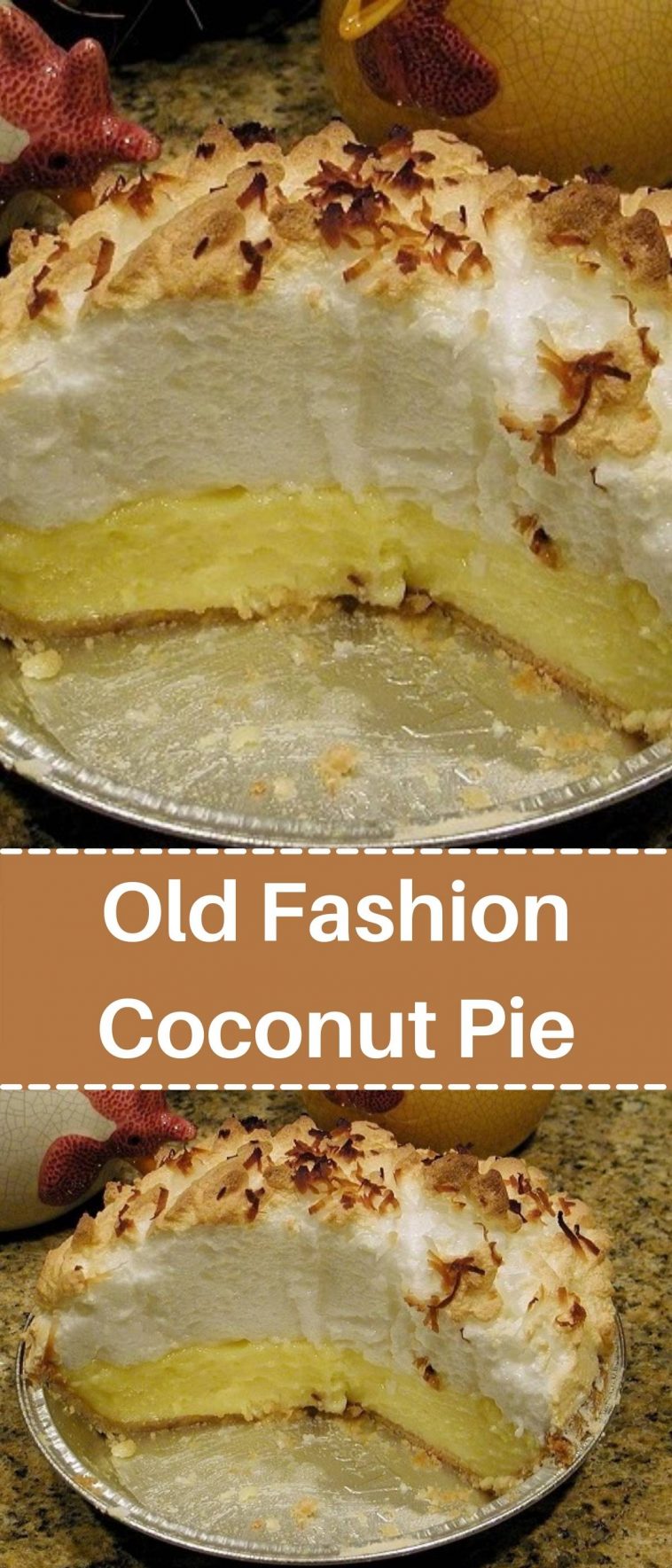 Old Fashion Coconut Pie