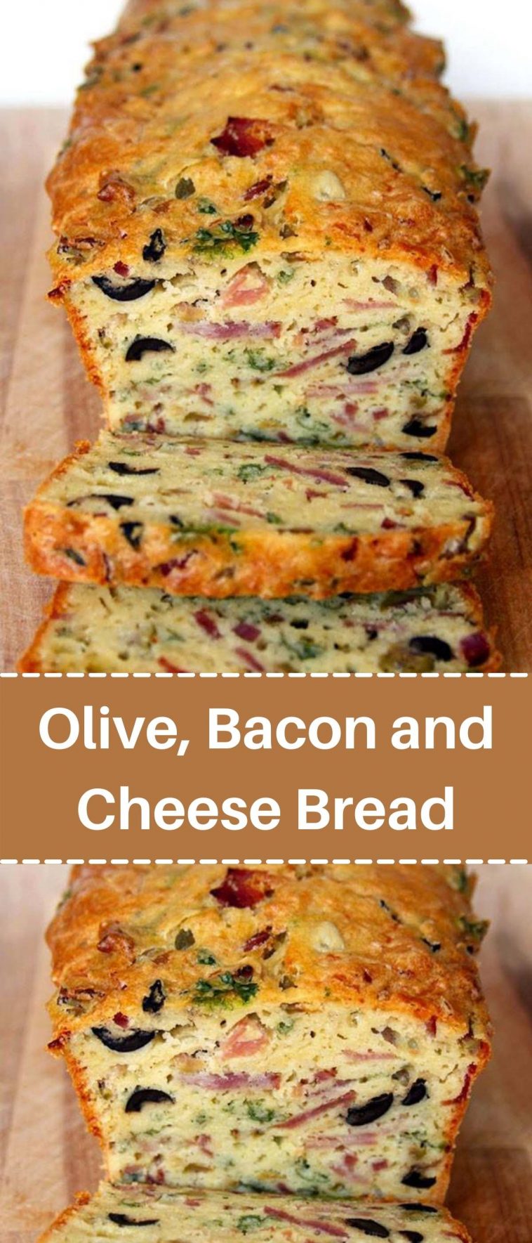 Olive, Bacon and Cheese Bread