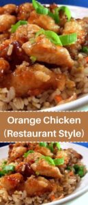 Orange Chicken (Restaurant Style)