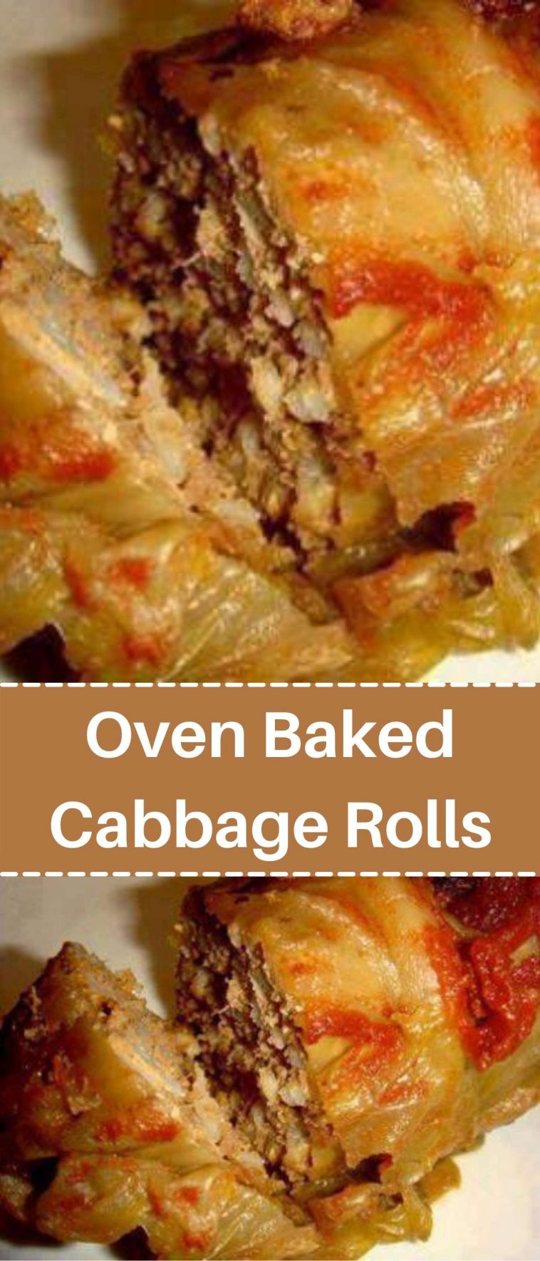 Oven Baked Cabbage Rolls