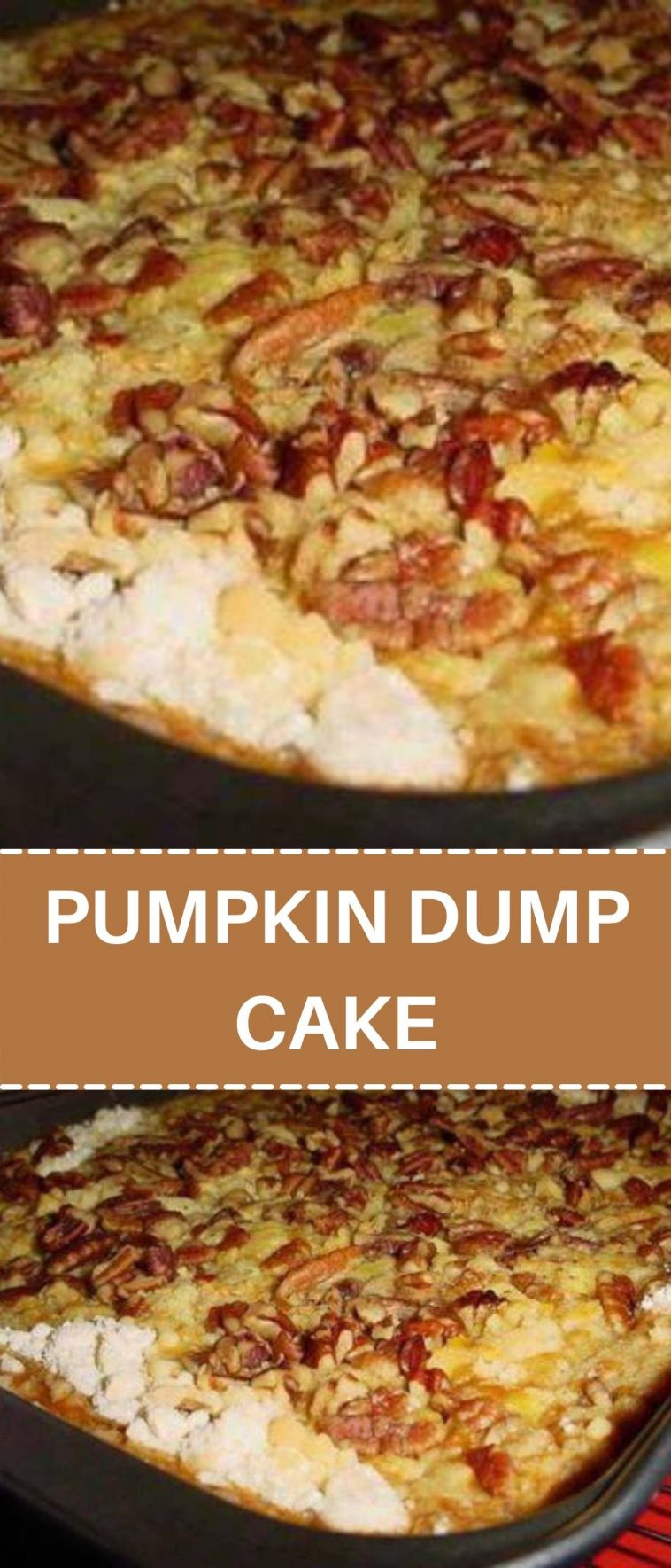 PUMPKIN DUMP CAKE