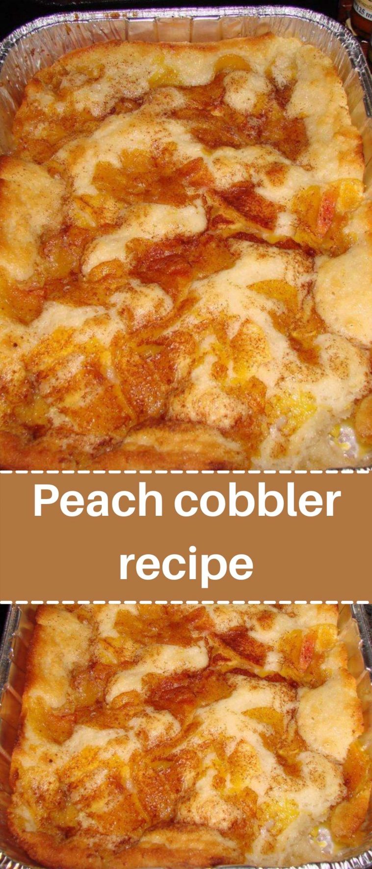Peach cobbler recipe