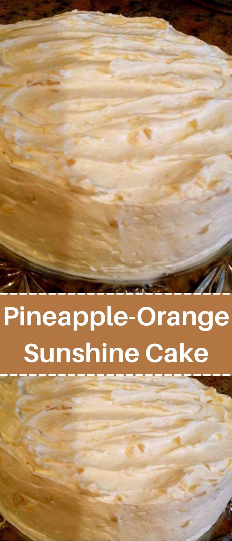 Pineapple-Orange Sunshine Cake