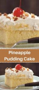 Pineapple Pudding Cake