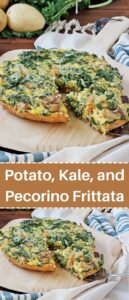 Potato, Kale, and Pecorino Frittata