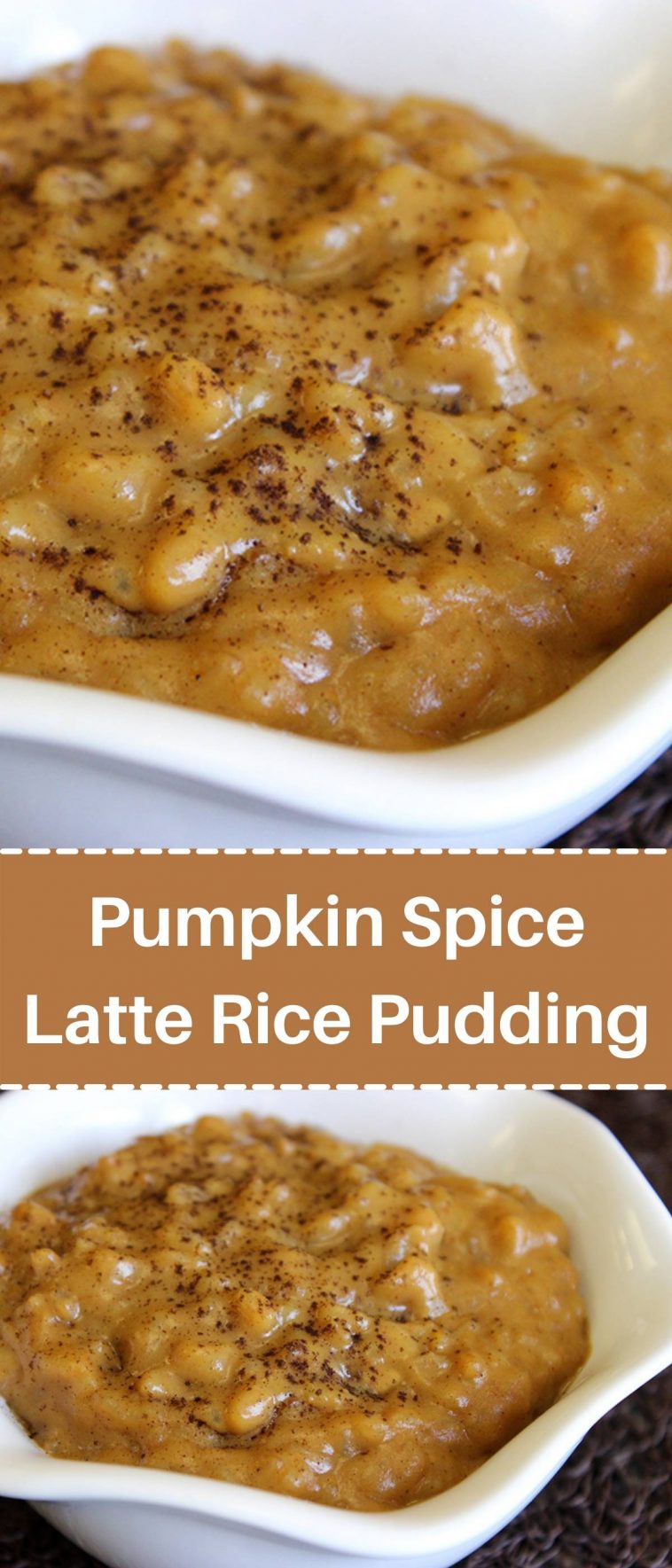 Pumpkin Spice Latte Rice Pudding