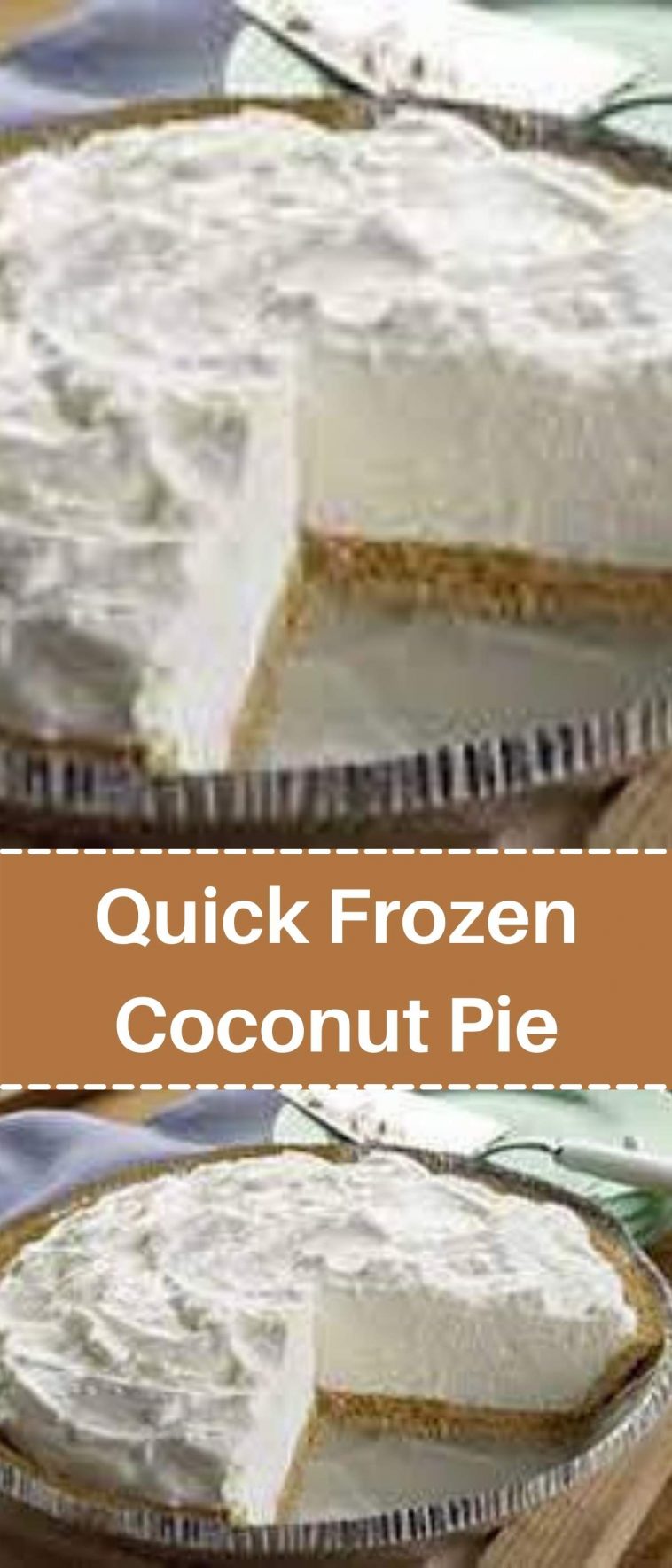 Quick Frozen Coconut Pie