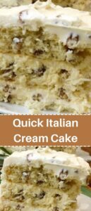 Quick Italian Cream Cake