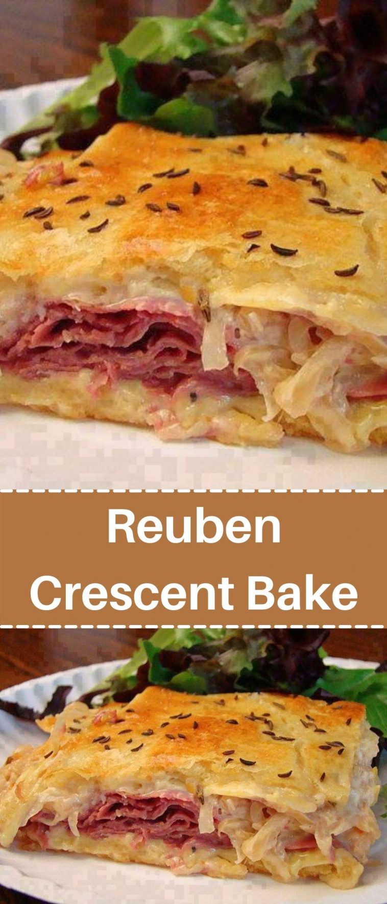 Reuben Crescent Bake