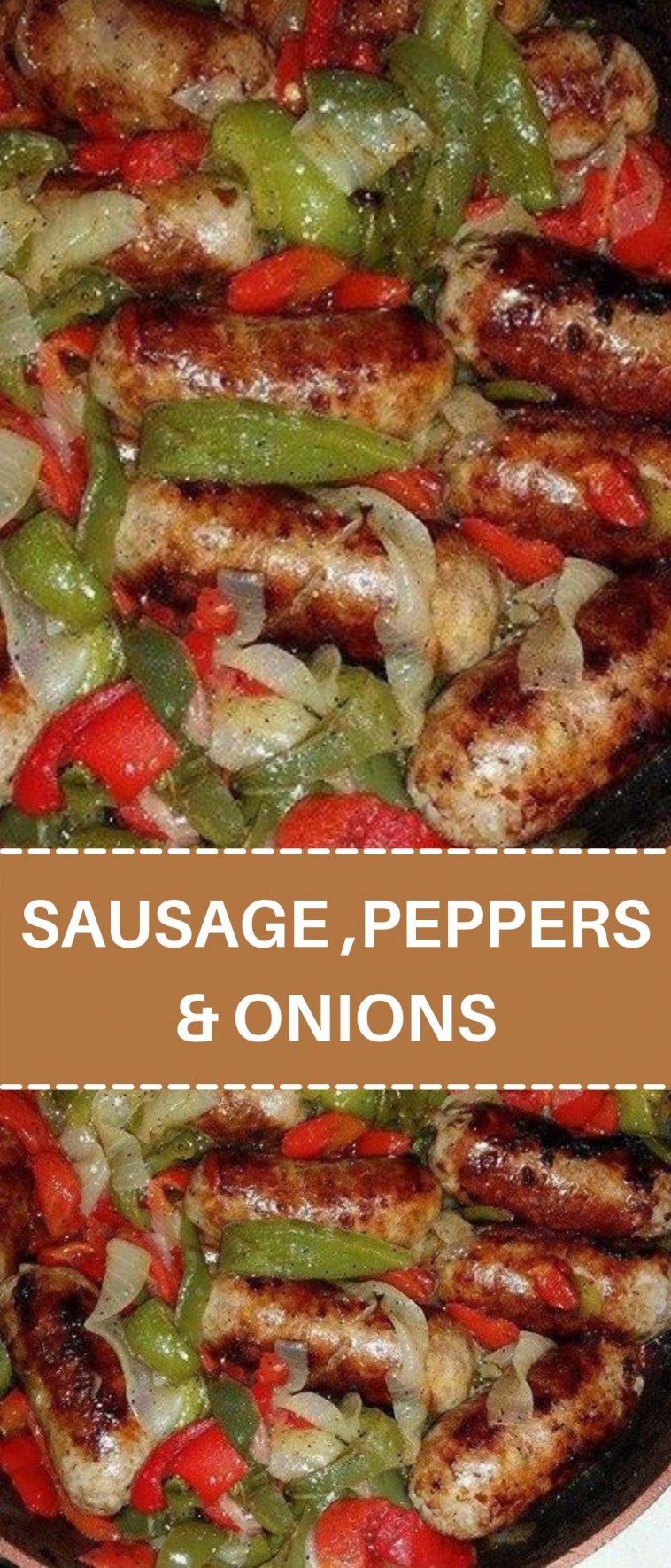 SAUSAGE ,PEPPERS & ONIONS