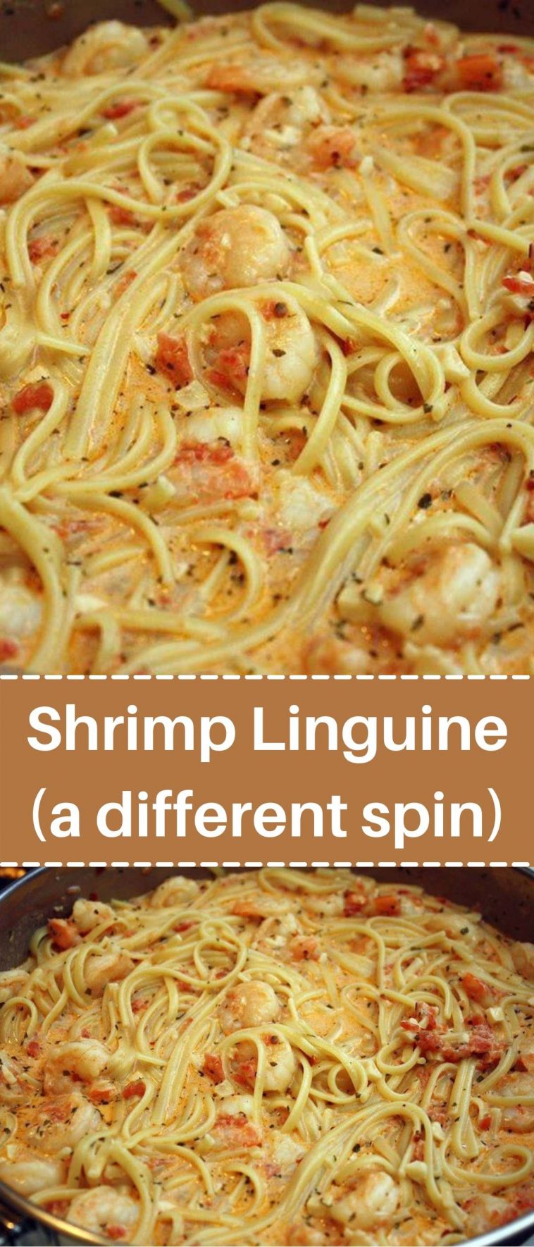 Shrimp Linguine (a different spin)