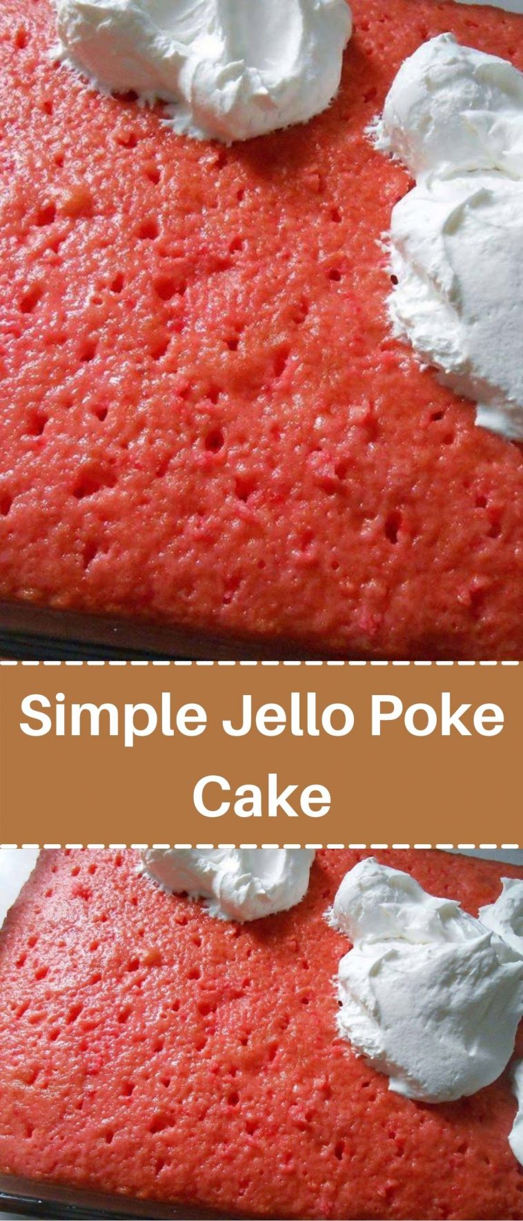 Simple Jello Poke Cake