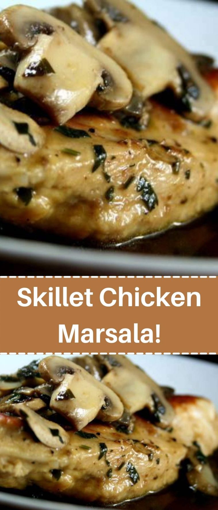 Skillet Chicken Marsala!