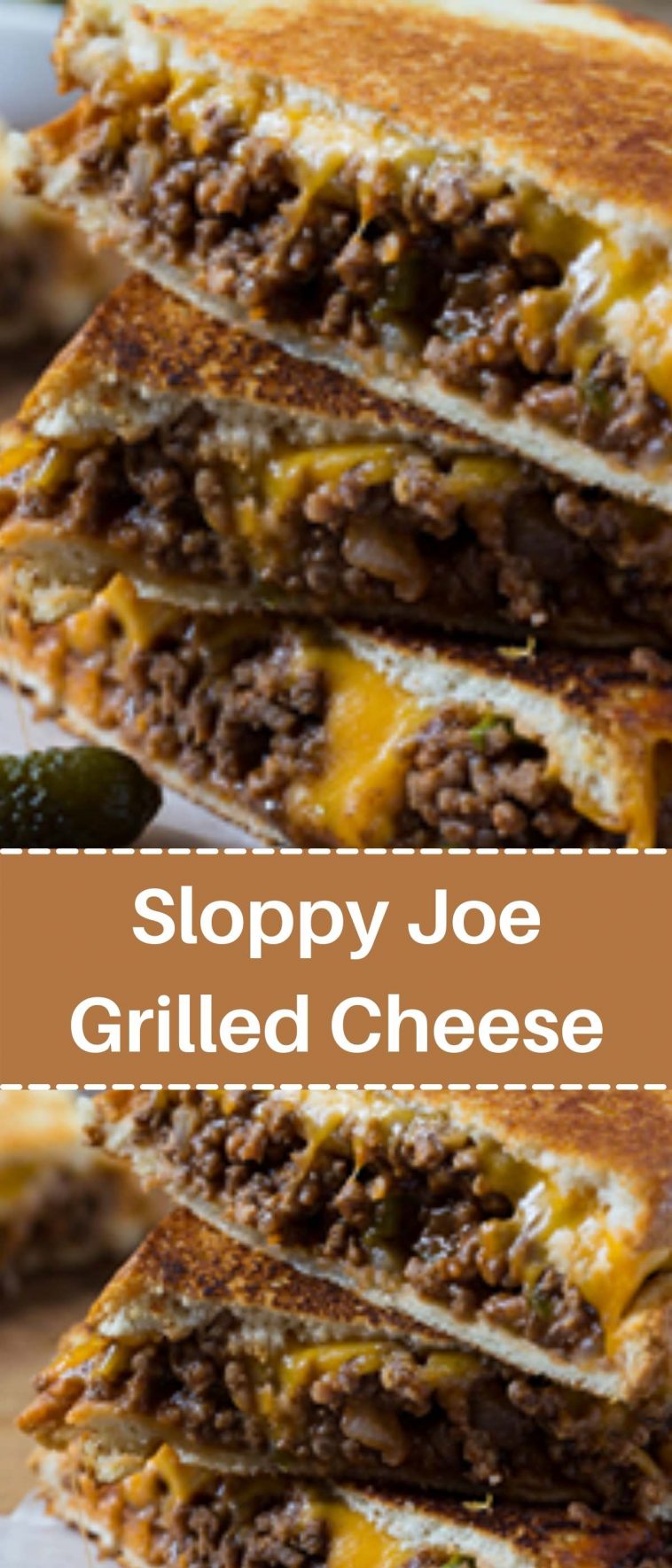 Sloppy Joe Grilled Cheese