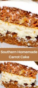Southern Homemade Carrot Cake
