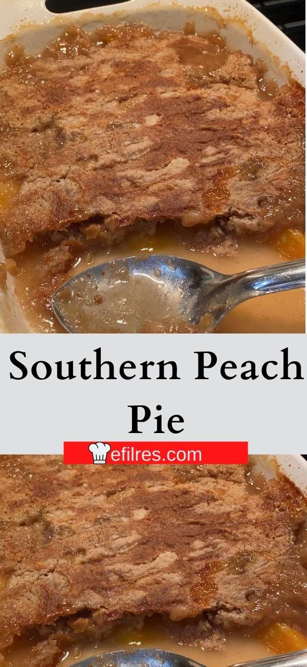 Southern Peach Pie