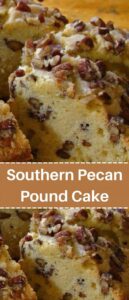 Southern Pecan Pound Cake