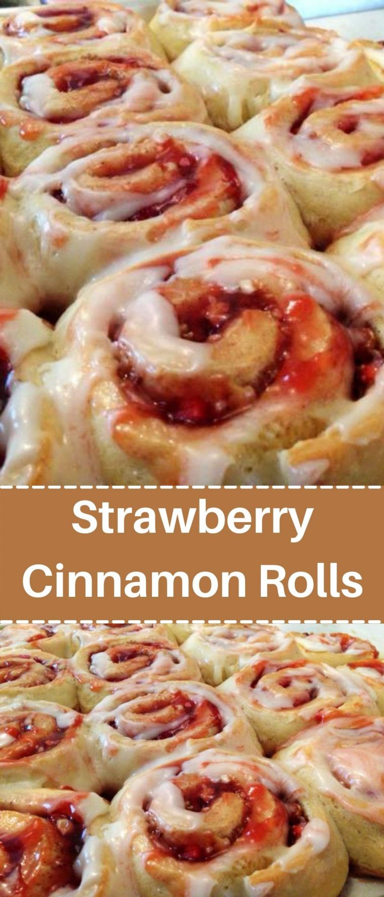 Strawberry Cinnamon Rolls