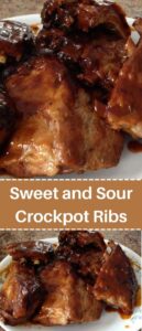 Sweet and Sour Crockpot Ribs