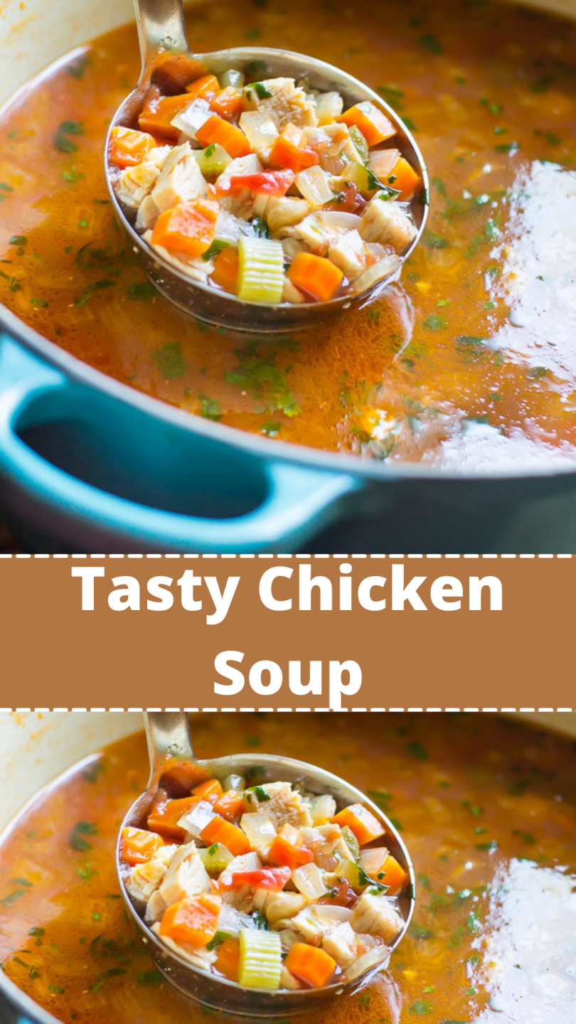 tasty chicken soup