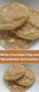 White Chocolate Chip and Macadamian Nut Cookies
