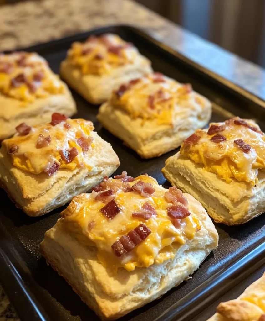 Stuffed Bacon and Cheese Biscuits