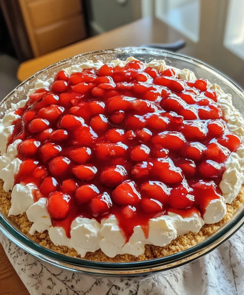 Easy No-Bake Cherry Delight