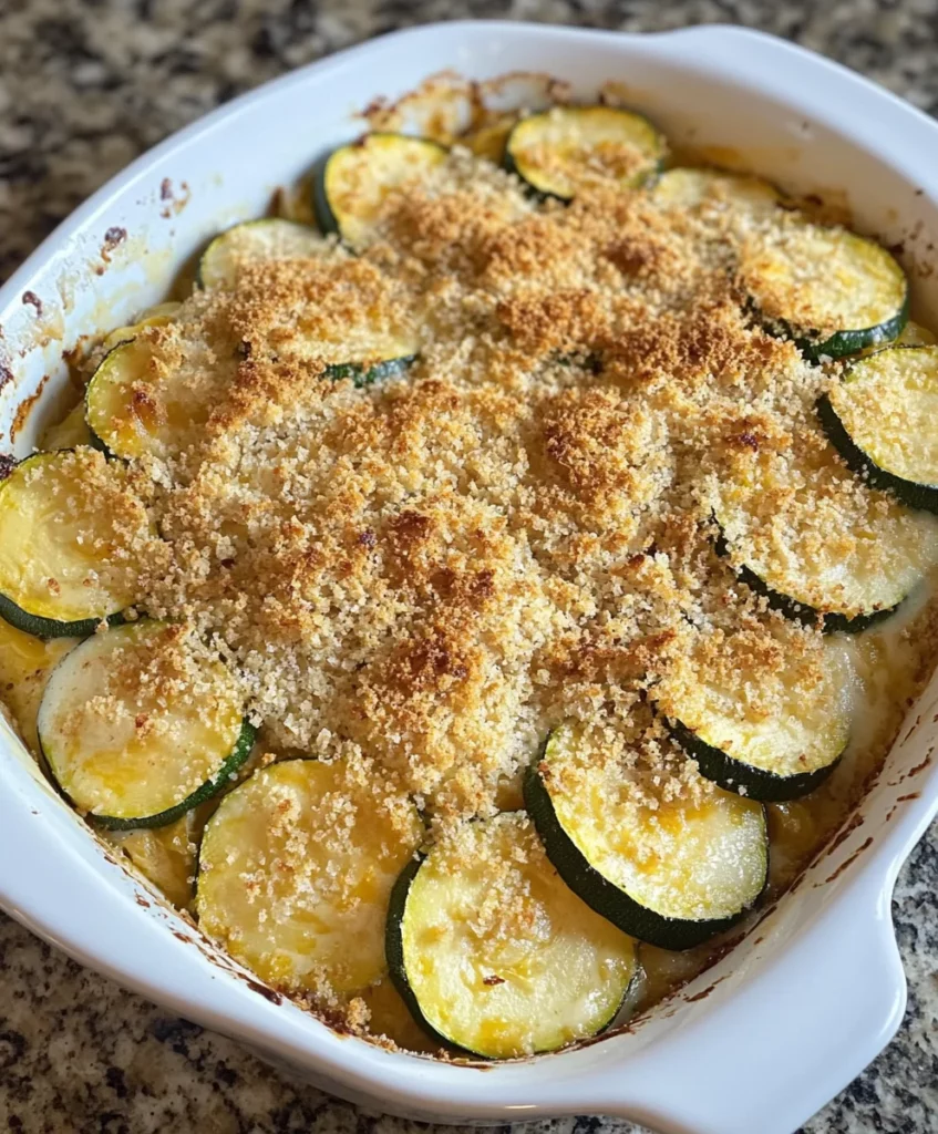 Zucchini or Yellow Squash Casserole