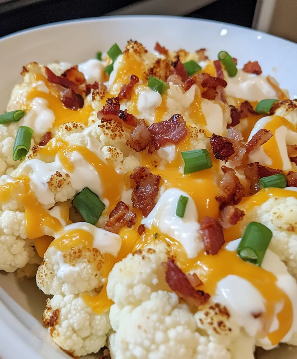 Loaded Cauliflower Casserole