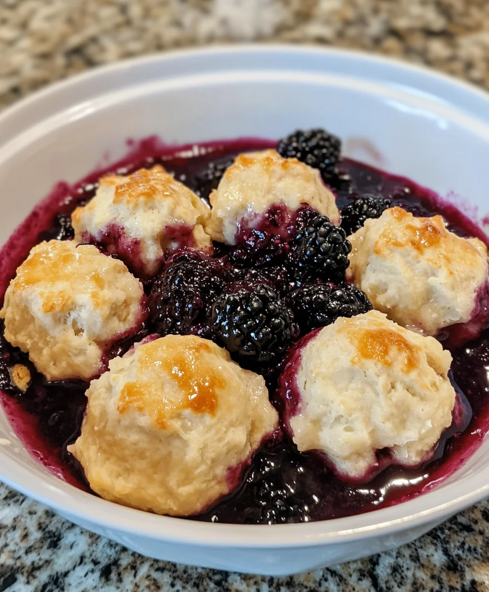 Blackberry Dumplings