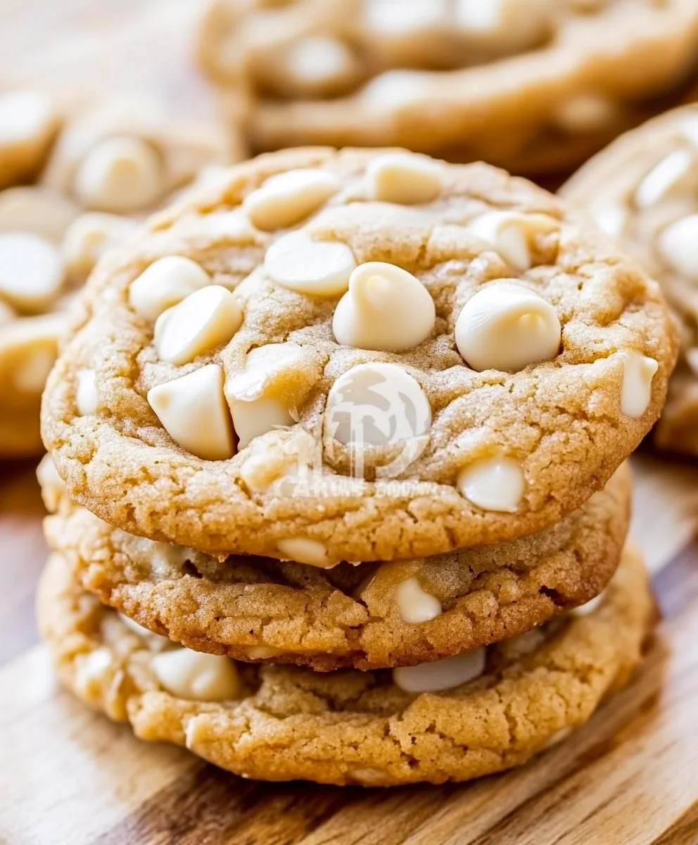 White Chocolate Chip and Macadamian Nut Cookies