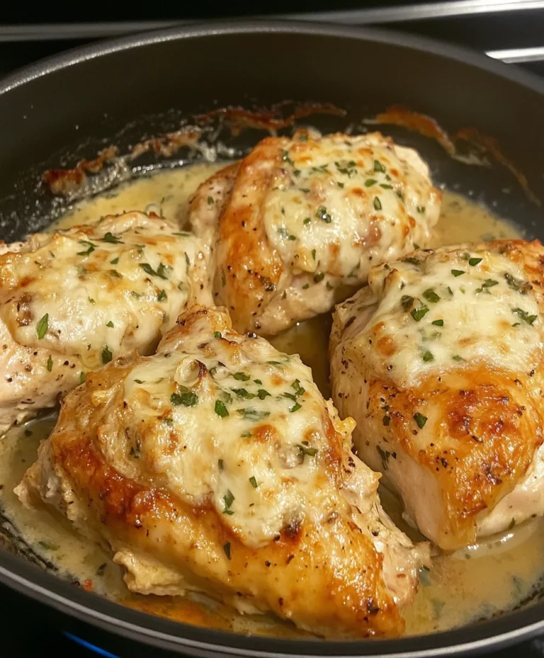 Parmesan Garlic Chicken Breasts