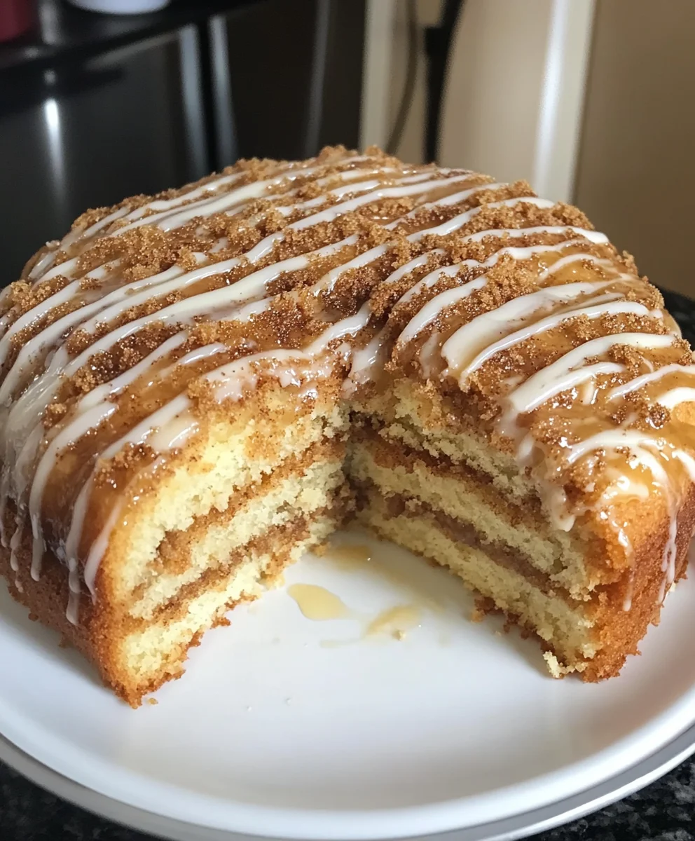 Honey Bun Coffee Cake