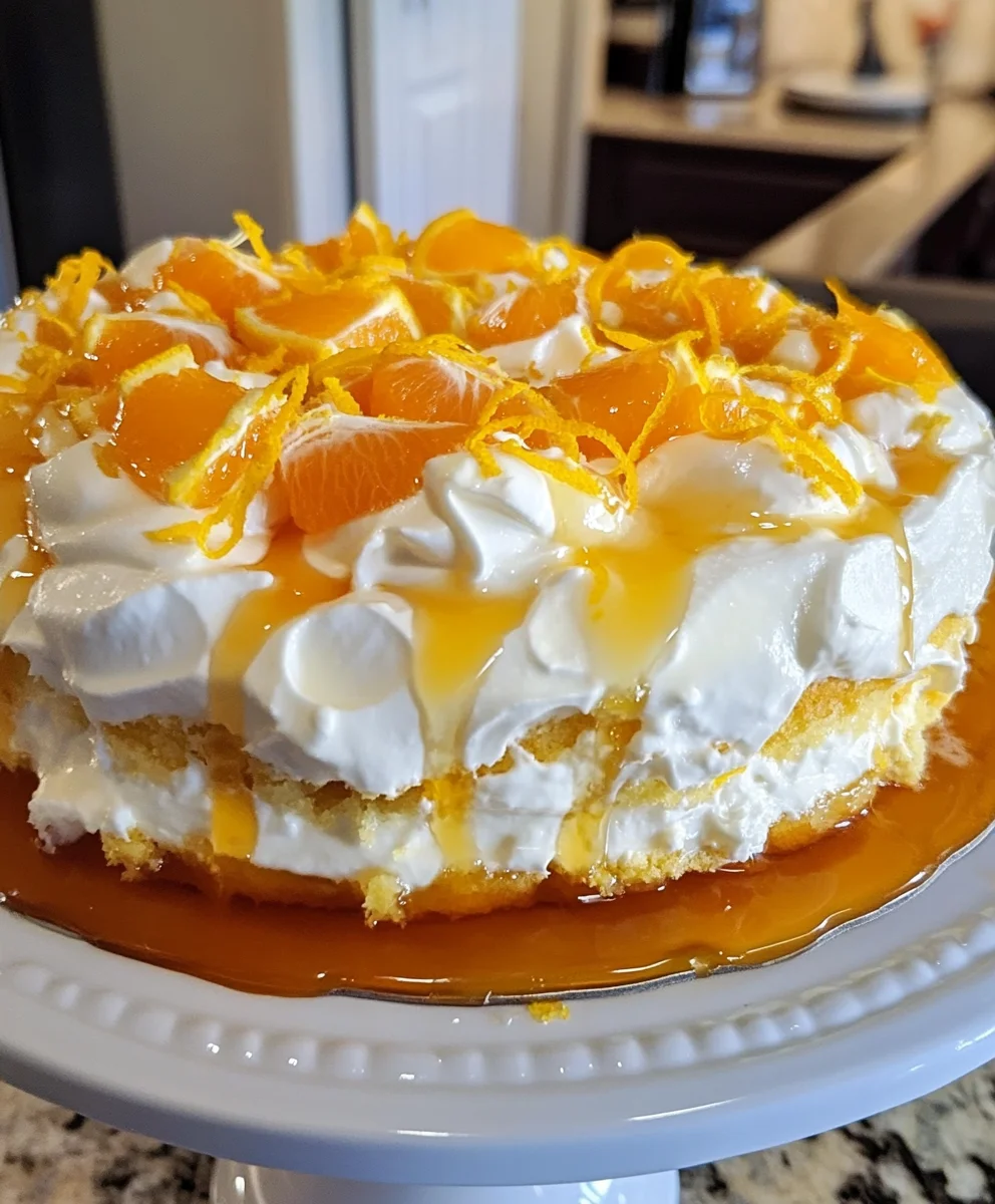 ORANGE DREAMSICLE CAKE