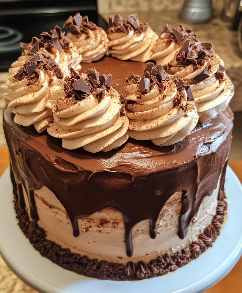 Double Layer Chocolate Cake
