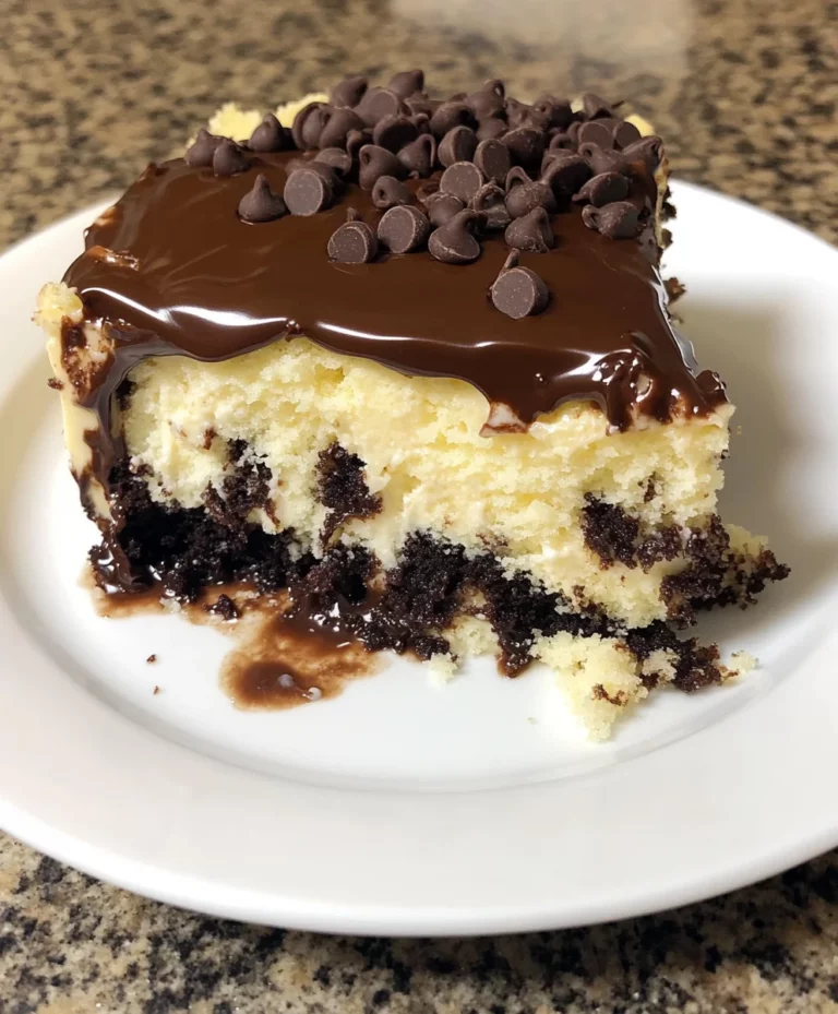 Boston Cream Poke Cake Mix Recipe