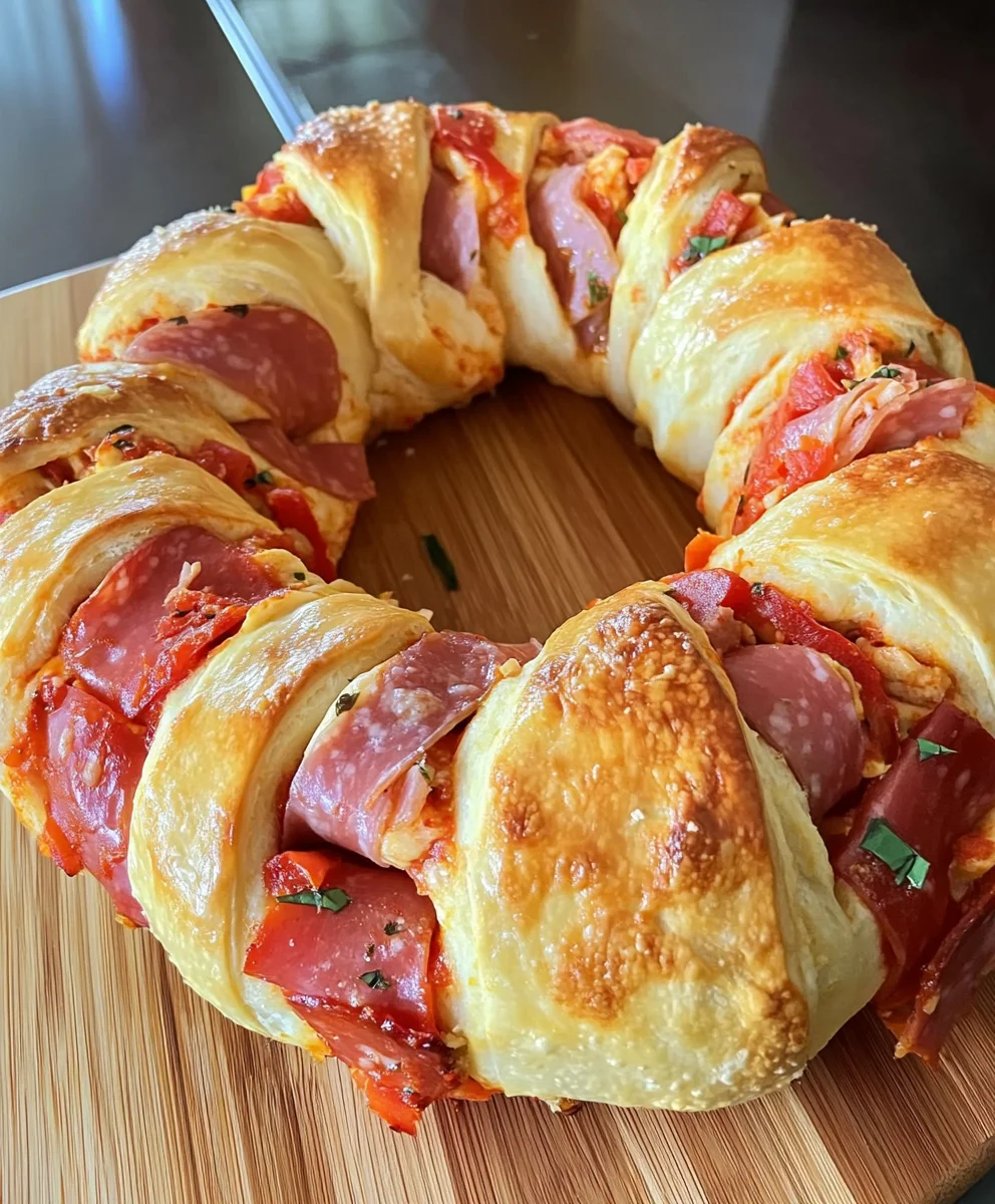 Spicy Italian Crescent Ring