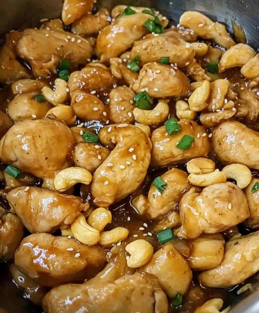Crockpot Cashew Chicken