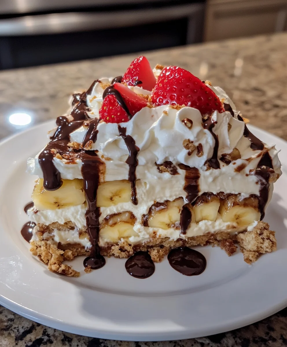 Banana Split Lasagna