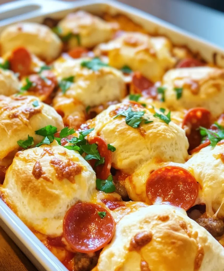Bubble Up Pizza Casserole