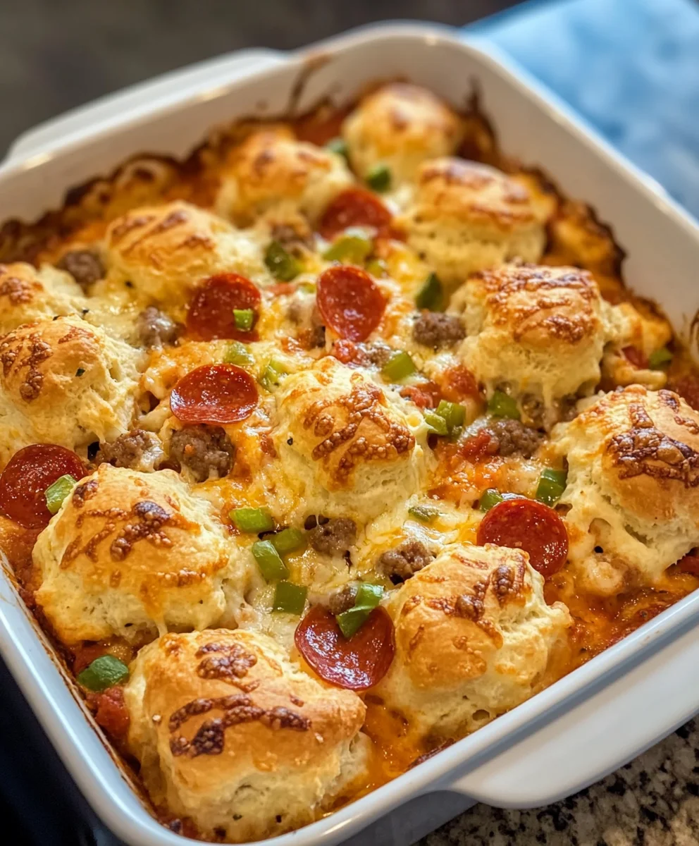 Bubble Up Pizza Casserole