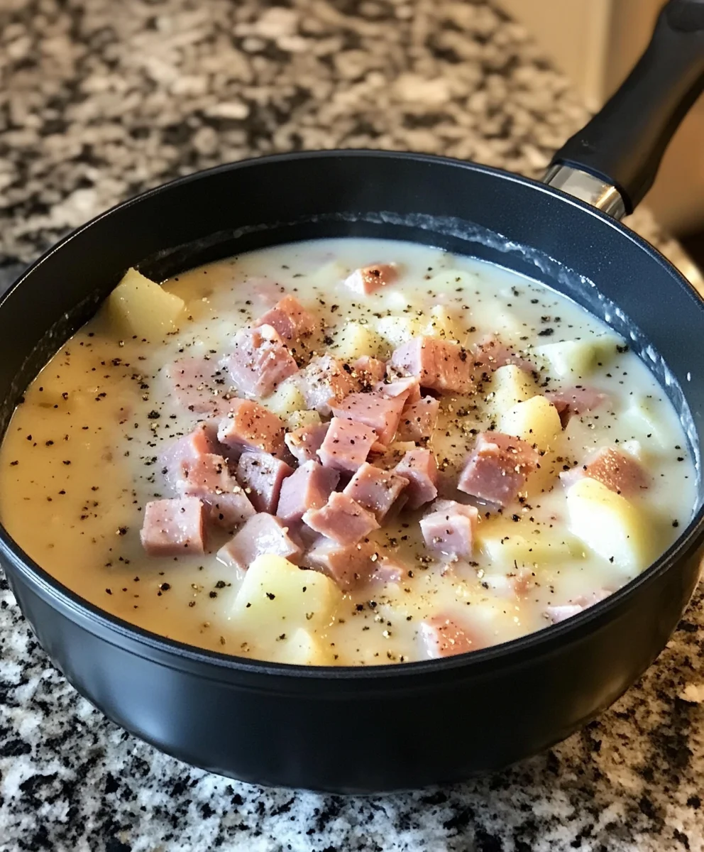 Ham and Potato Soup