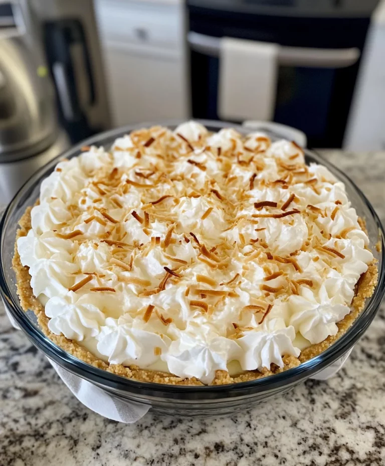 Bluebonnet Cafe Coconut Cream Pie