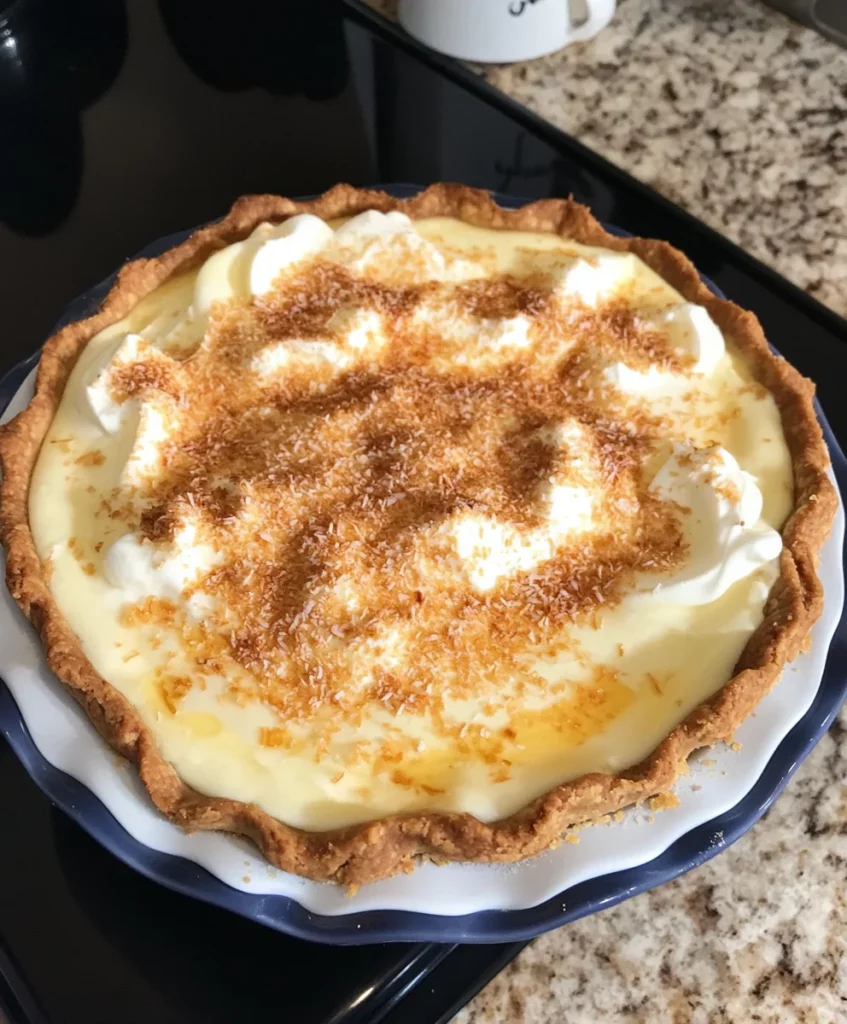 Bluebonnet Cafe Coconut Cream Pie