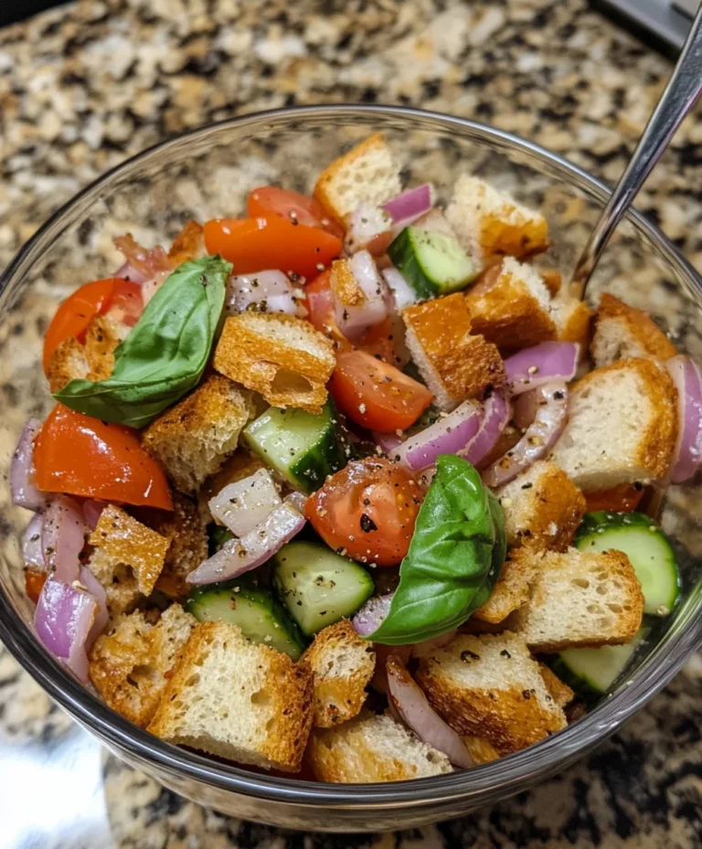 Panzanella Bread Salad