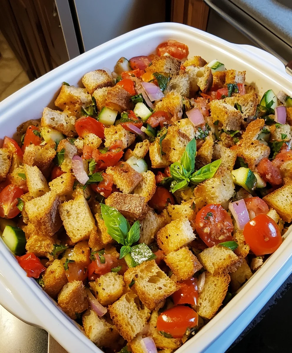 Panzanella Bread Salad