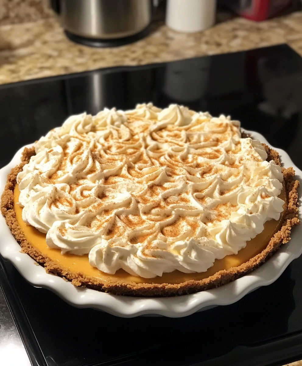 Pumpkin Cheesecake Pie