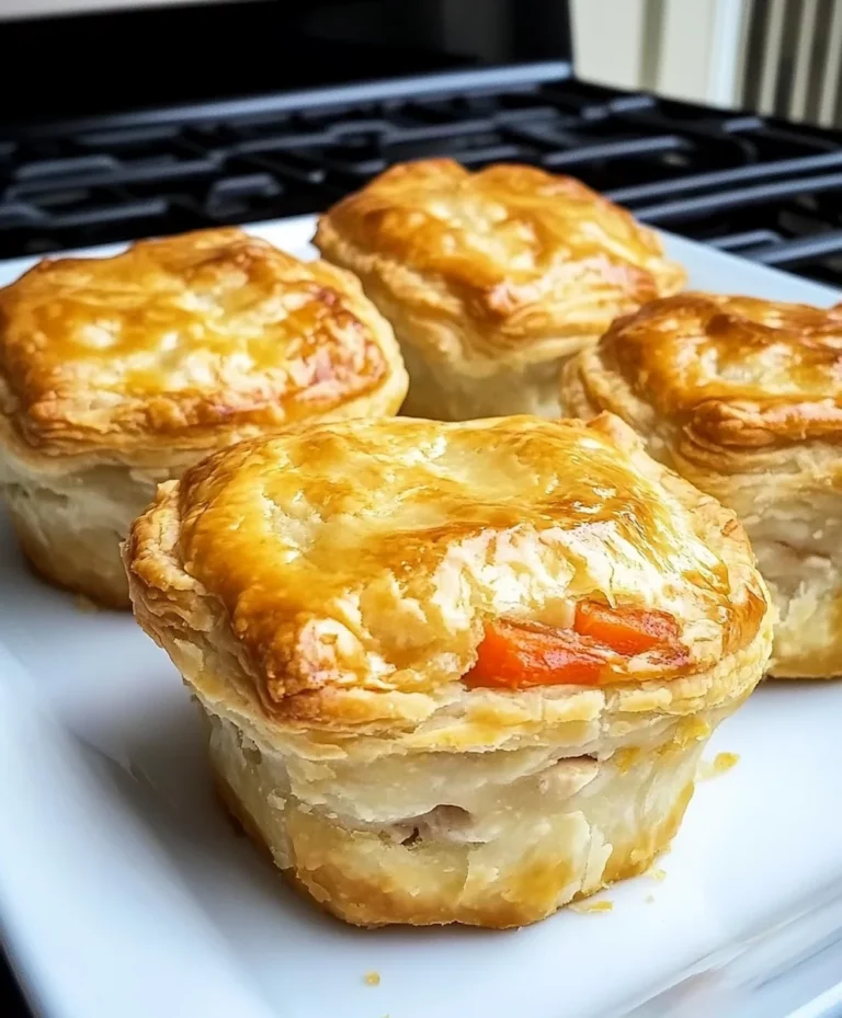 Mini chicken pot pies